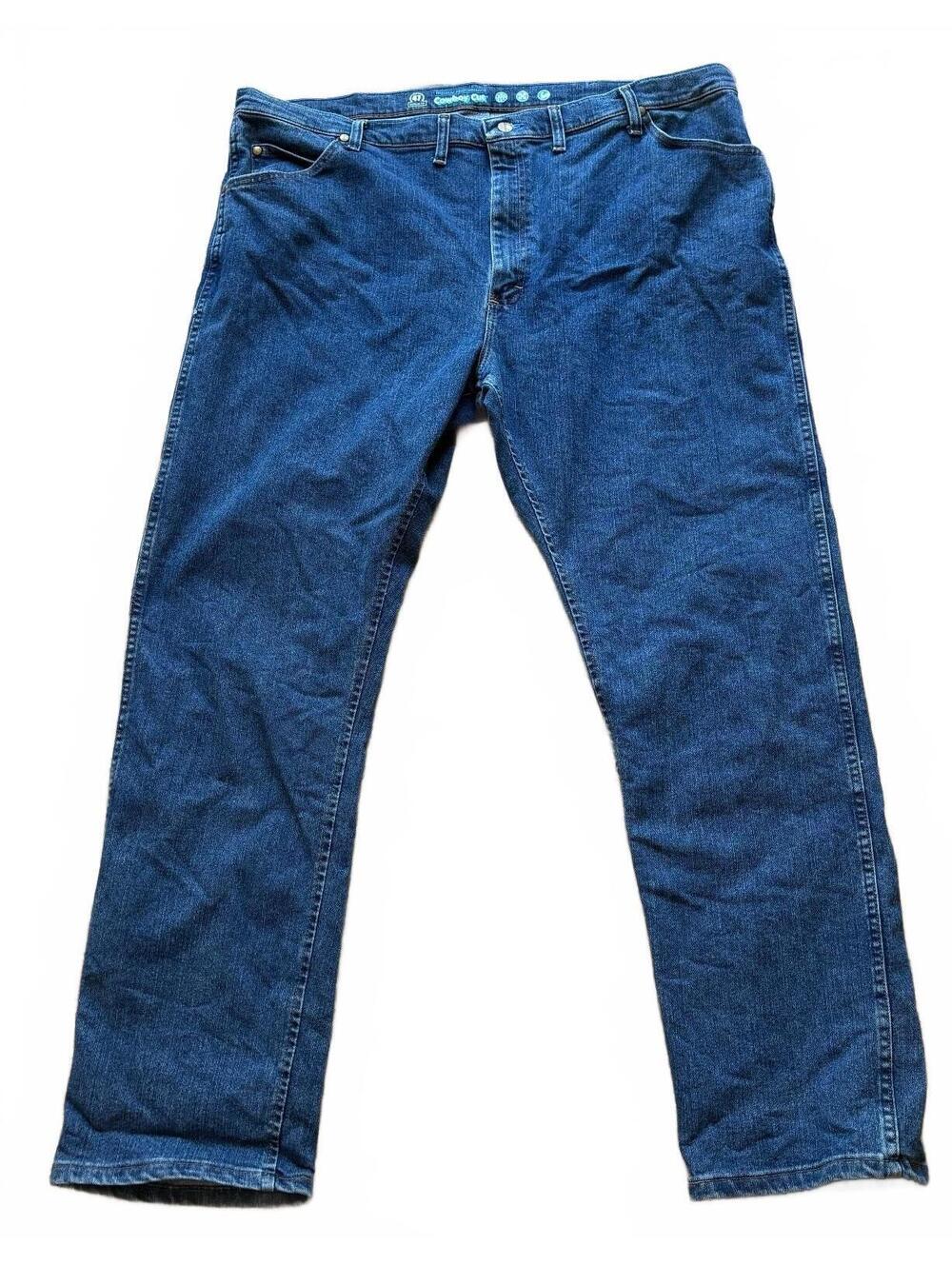 Vintage Vibe Wrangler Premium Performance Cowboy Cut Jeans Size 44x34
